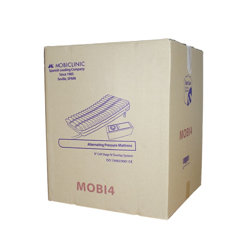 Mobiclinic Colchón antiescaras de Aire alternante Mobi 4 Plus Único 120 cm  de Ancho Compresor silencioso