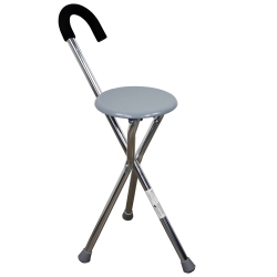 Bastón con asiento plegable...